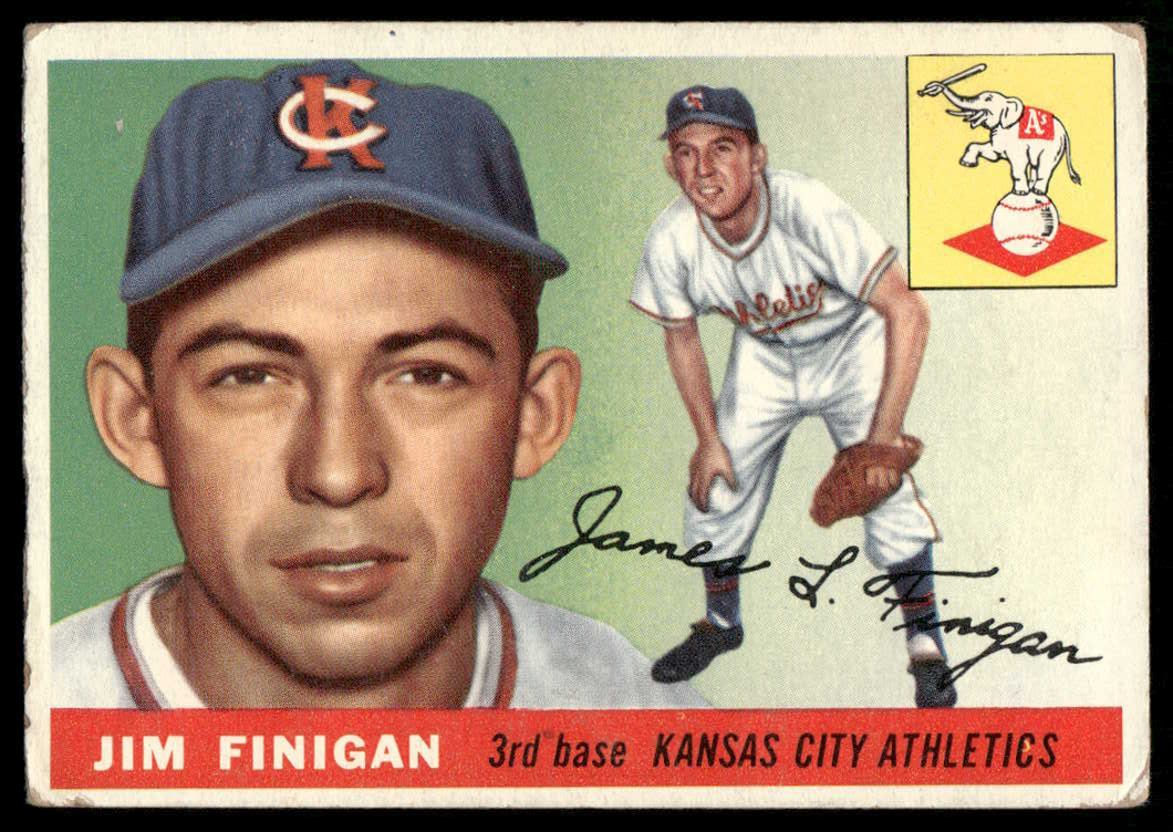 1955 Topps Jim Finigan #14 VG