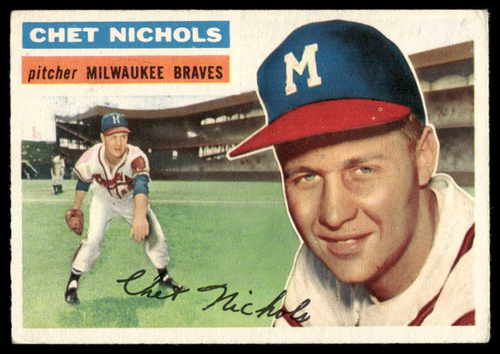 1956 Topps Chet Nichols #278 EX