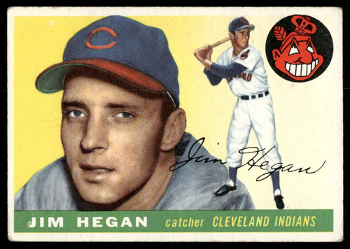 1955 Topps Jim Hegan #7 VG