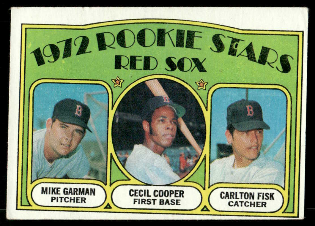 1972 Topps Carlton Fisk HOF Rookie RC #79 TRIMMED