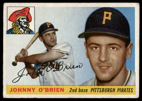 1955 Topps Johnny O'Brien #135 VG