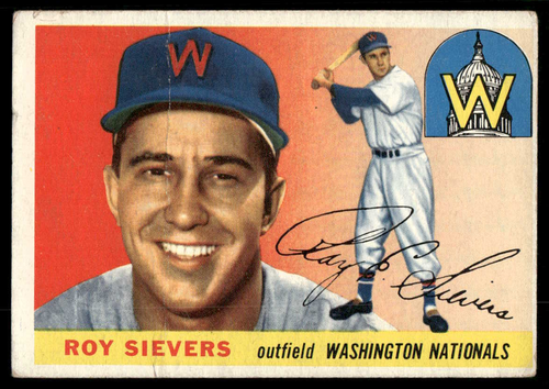 1955 Topps Roy Sievers #16 GOOD