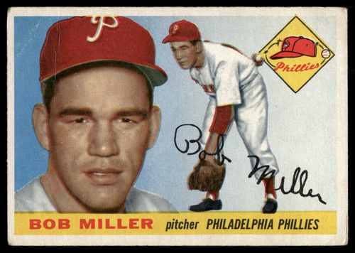 1955 Topps Bob Miller #157 GOOD
