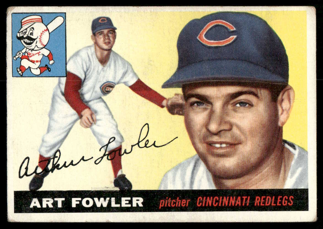1955 Topps Art Fowler #3 VG