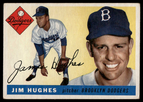1955 Topps Jim Hughes #51 VG-EX