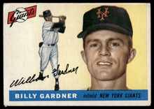 Load image into Gallery viewer, 1955 Topps Billy Gardner #27 GOOD