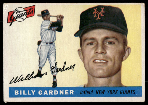 1955 Topps Billy Gardner #27 GOOD