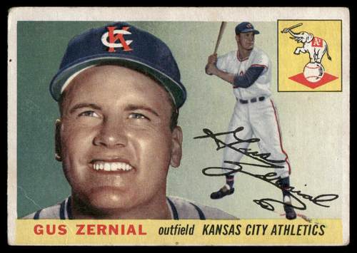 1955 Topps Gus Zernial #110 GOOD