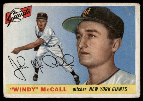 1955 Topps Windy McCall #42 POOR
