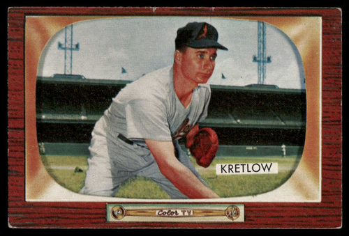 1955 Bowman Lou Kretlow #108 VG-EX
