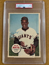 Load image into Gallery viewer, 1967 Topps Pin-Ups Willie Mays HOF #12 PSA 6 EX-MT