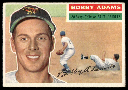 1956 Topps Bobby Adams #287 EX