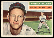 Load image into Gallery viewer, 1956 Topps Warren Hacker #282 VG-EX