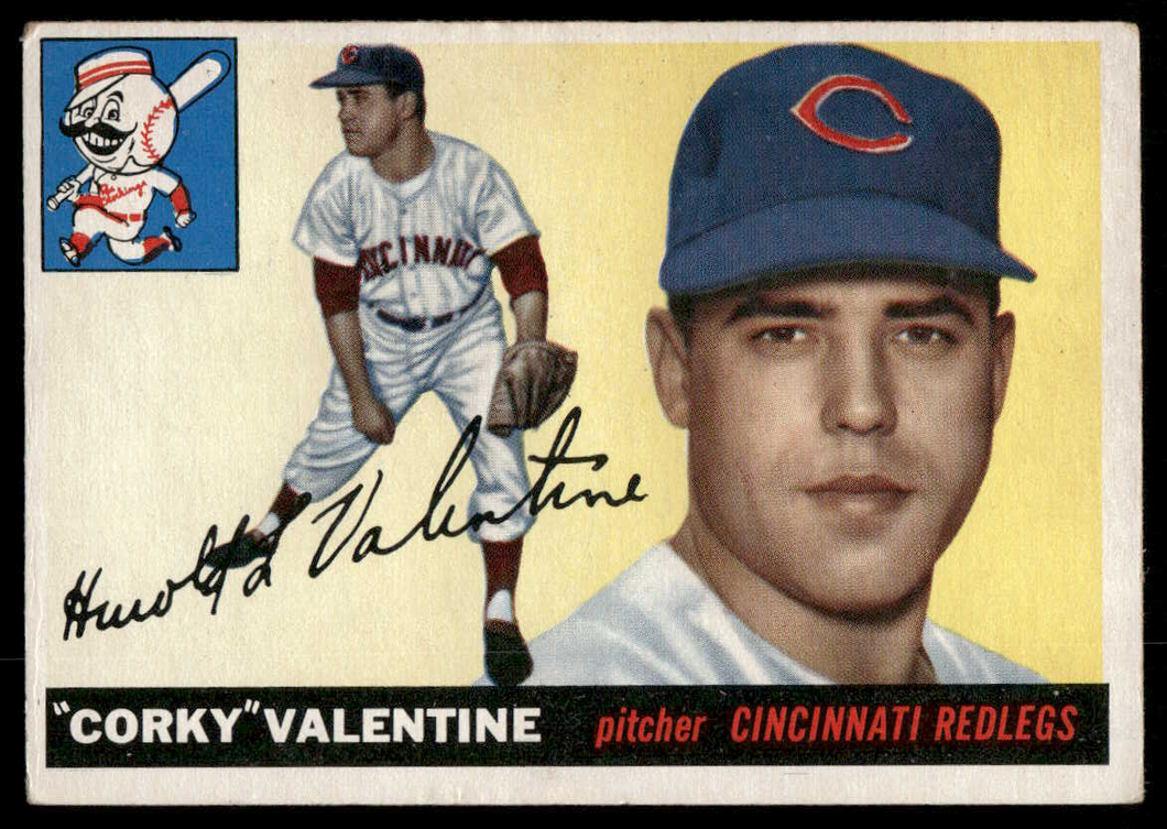 1955 Topps Corky Valentine #44 VG-EX