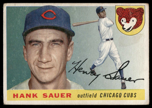 1955 Topps Hank Sauer #45 VG