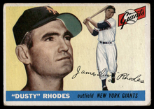 Load image into Gallery viewer, 1955 Topps Dusty Rhodes #1 VG