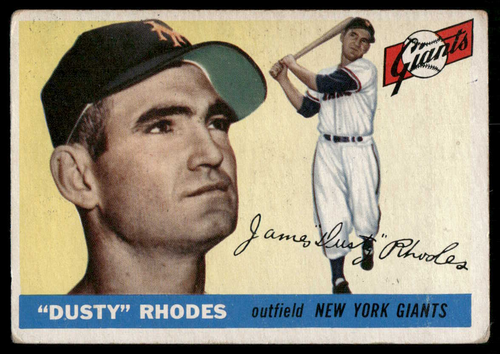 1955 Topps Dusty Rhodes #1 VG