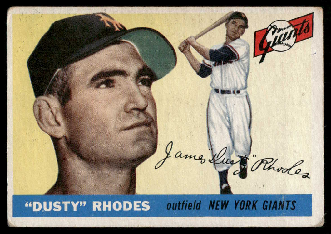 1955 Topps Dusty Rhodes #1 VG