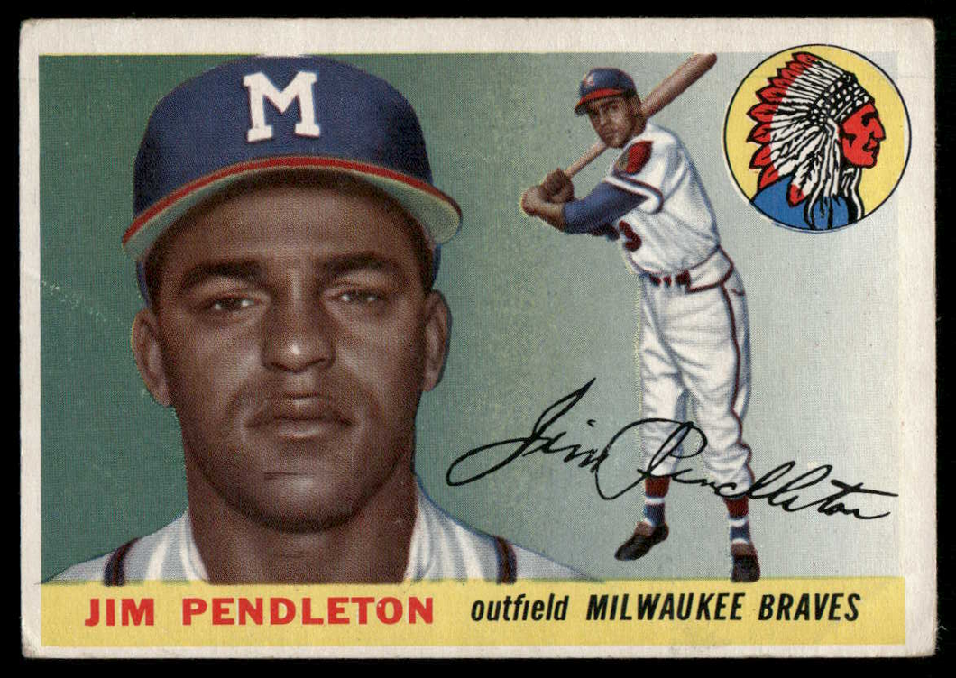 1955 Topps Jim Pendleton #15 VG