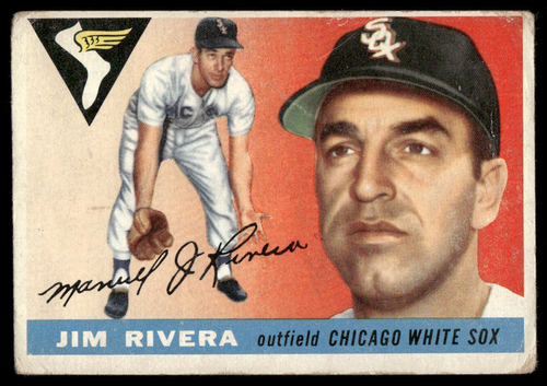 1955 Topps Jim Rivera #58 GOOD