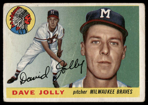 1955 Topps Dave Jolly #35 GOOD