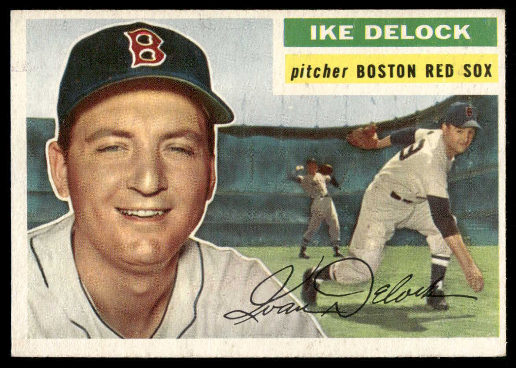 1956 Topps Ike Delock #284 EX