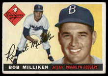 Load image into Gallery viewer, 1955 Topps Bob Milliken #111 GOOD