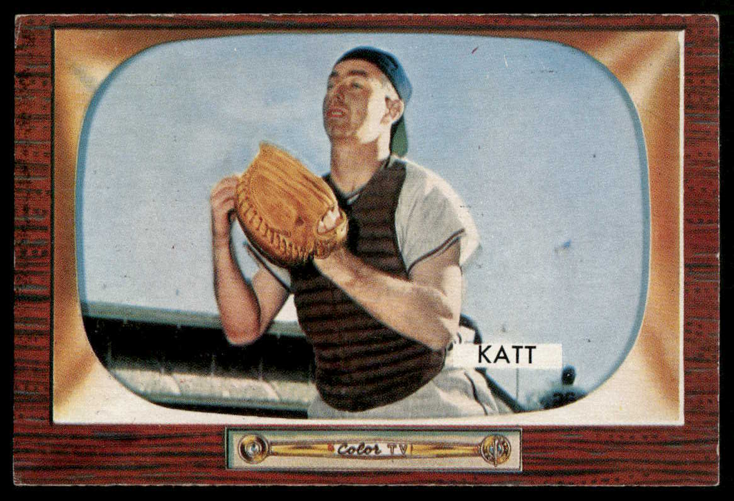 1955 Bowman Ray Katt #183 EX