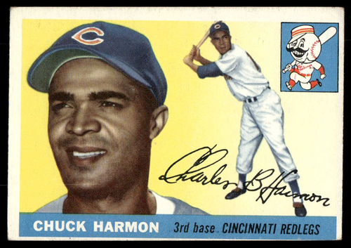 1955 Topps Chuck Harmon #82 VG-EX MC