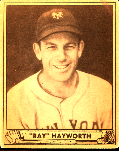 1940 Play Ball Ray Hayworth #155 VG