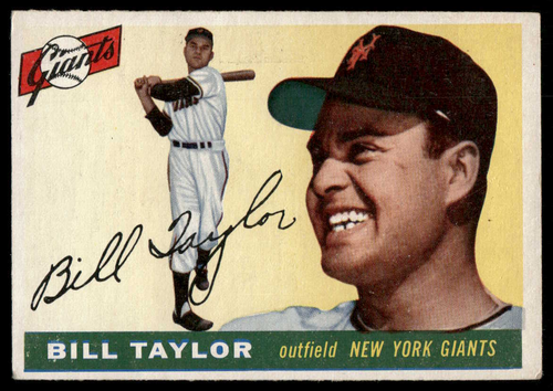 1955 Topps Bill Taylor #53 VG-EX
