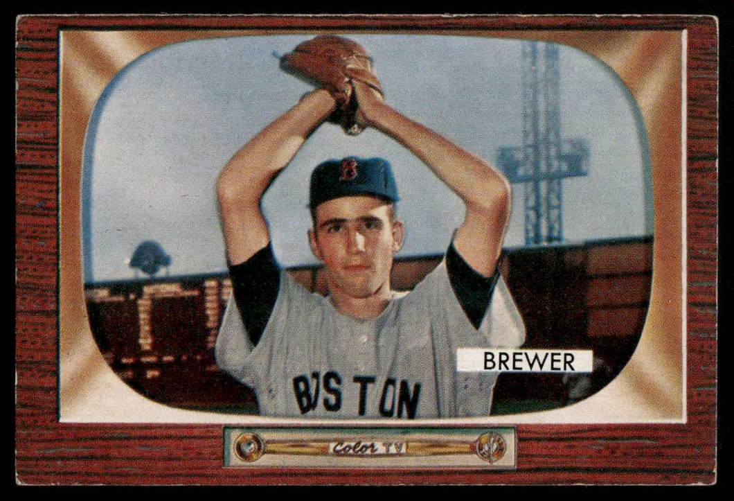 1955 Bowman Tom Brewer #178 VG-EX