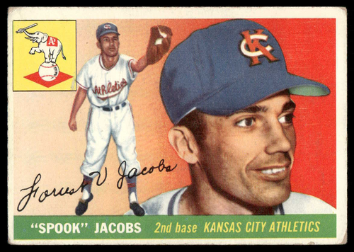 1955 Topps Spook Jacobs #61 VG