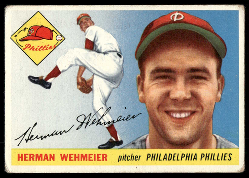 1955 Topps Herman Wehmeier #29 VG