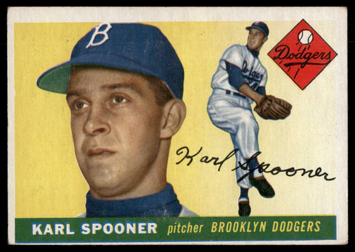 1955 Topps Karl Spooner #90 VG-EX