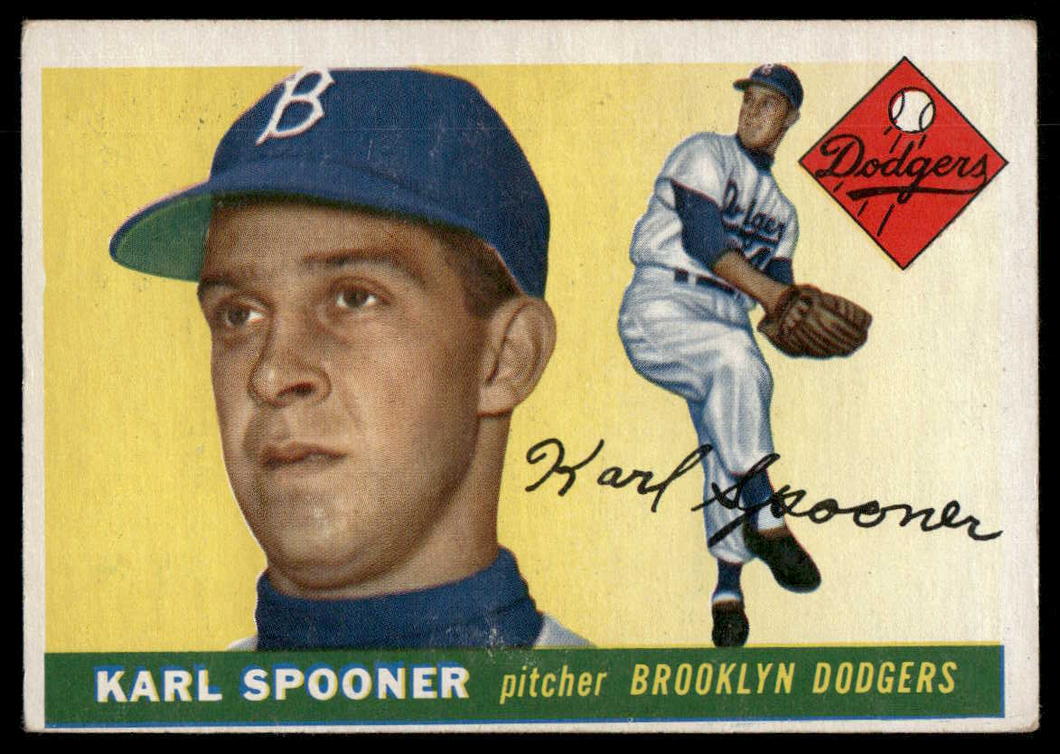 1955 Topps Karl Spooner #90 VG-EX