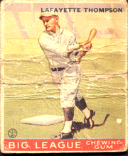Load image into Gallery viewer, 1933 Goudey Layfayette Thompson #13 POOR Low-Grade-Filler
