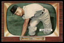 Load image into Gallery viewer, 1955 Bowman Fred Hatfield #187 VG