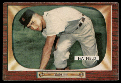 1955 Bowman Fred Hatfield #187 VG