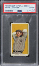 Load image into Gallery viewer, 1909 T206 Sweet Caporal 350/30 Jimmy Lavender PSA 2.5 GOOD+