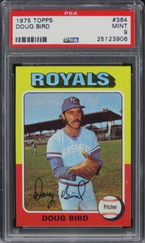 1975 Topps Doug Bird #364 PSA 9 MINT