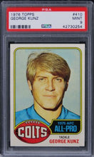 Load image into Gallery viewer, 1976 Topps George Kunz #410 PSA 9 MINT