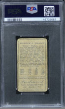 Load image into Gallery viewer, 1911 T205 Gold Border Bobby Wallace NO CAP,2 LINES 1910 STATS PSA 1 PR