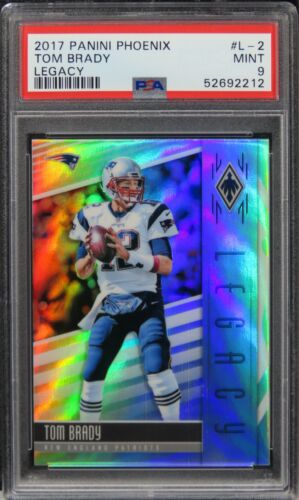 2017 Panini Phoenix Tom Brady LEGACY Future HOF #L-2 PSA 9 MINT