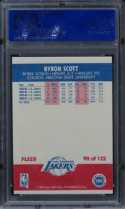 1987 Fleer Byron Scott #98 PSA 10 GEM MINT