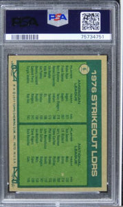 1977 Topps Strikeout Leaders N.RYAN/T.SEAVER HOF #6 PSA 9 MINT