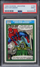 Load image into Gallery viewer, 1990 Marvel Universe Doctor Doom #150 PSA 9 MINT