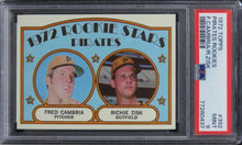 Load image into Gallery viewer, 1972 Topps Pirates Rookies F.CAMBRIA/R.ZISK #392 PSA 9 MINT