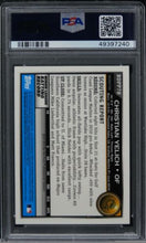 Load image into Gallery viewer, 2010 Bowman Chrome Christian Yelich DP &amp; PROS.-REFRACTOR ROOKIE RC #BDPP78 PSA 9