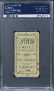 1909 T206 Sovereign 350 Heinie Smith (BUFFALO) PSA 2 GOOD